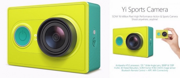 Xiaomi เปิดตัวกล้อง YiCamera ความละเอียด 16 ล้าน